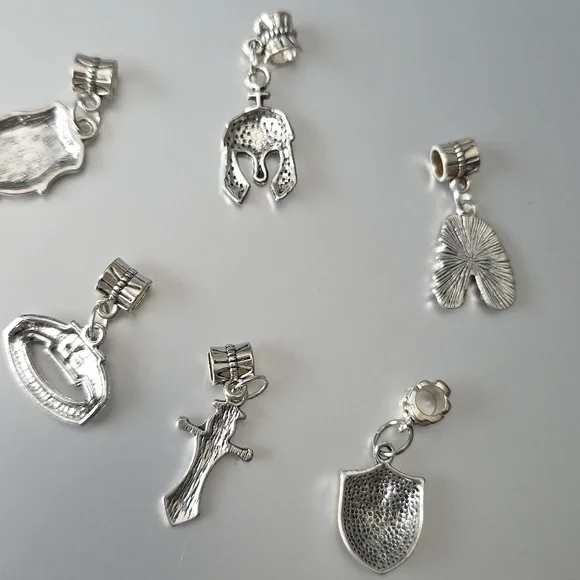 Armor Of GOD CHARMS ZINC ALLOY PANDORA COMPATABLE - Picture 6 of 15